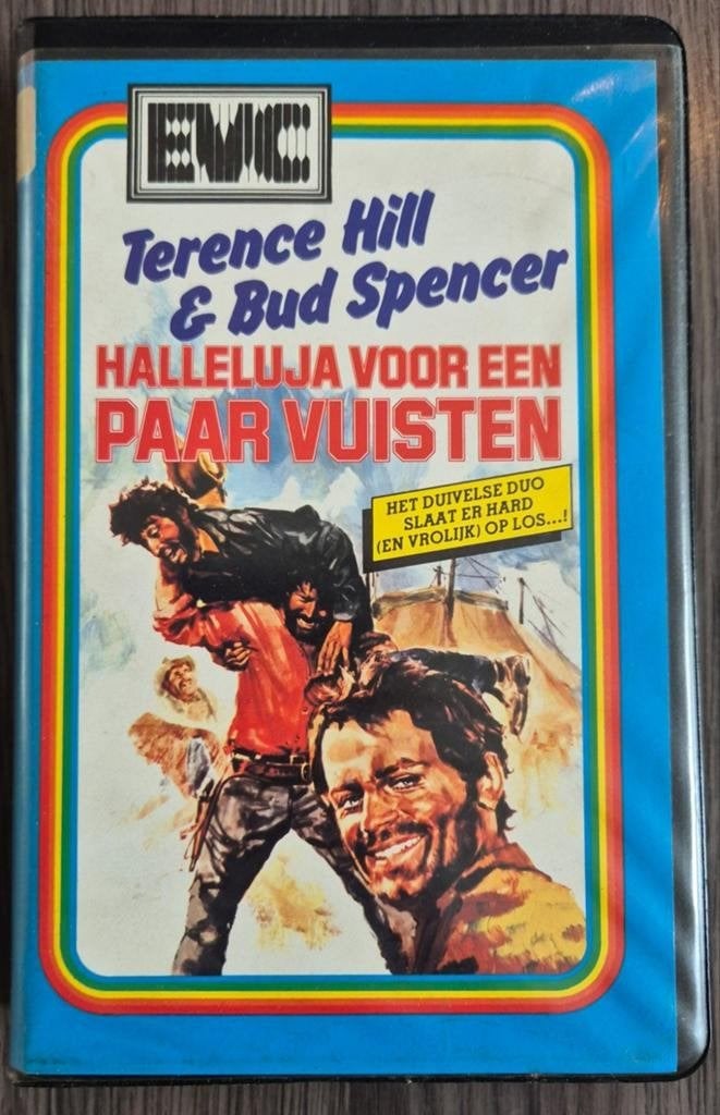 Betamax Bud Spencer/Terence Hill - Hallelujah Voor Vuisten, Alle leeftijden, Ophalen of Verzenden, Zo goed als nieuw, Komedie