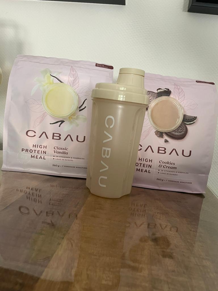 Nieuwe cabau shake+ proteïne meals, Ophalen of Verzenden, Zo goed als nieuw, Overige typen