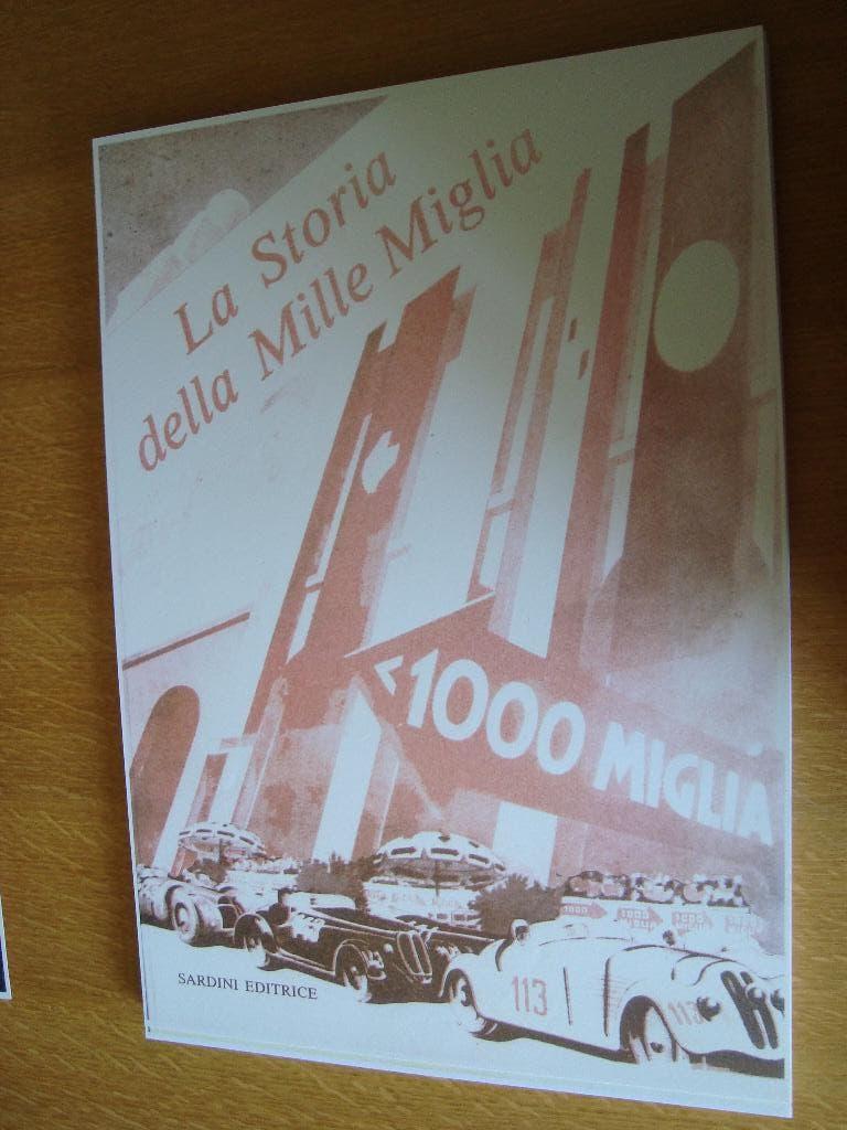 La storia della Mille Miglia plaat 42-30 cm, Ophalen of Verzenden, Nieuw, Auto's