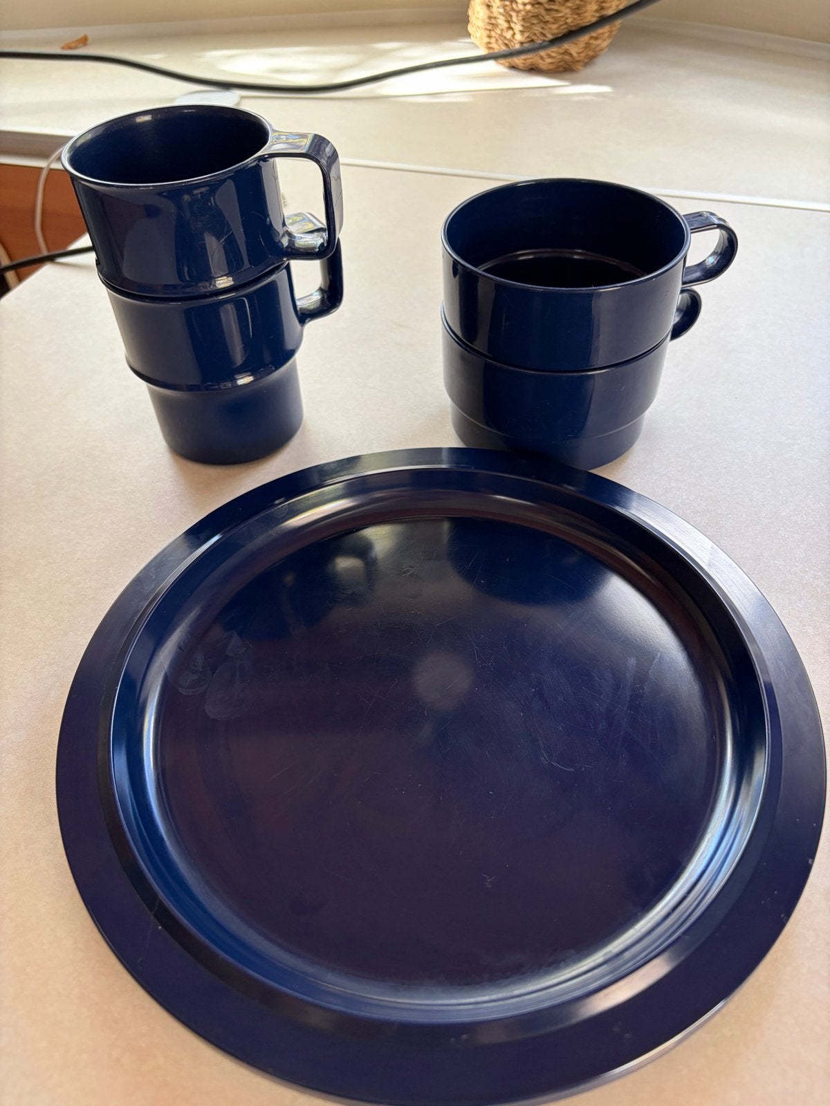 Mepal camping servies, Ophalen of Verzenden, Gebruikt