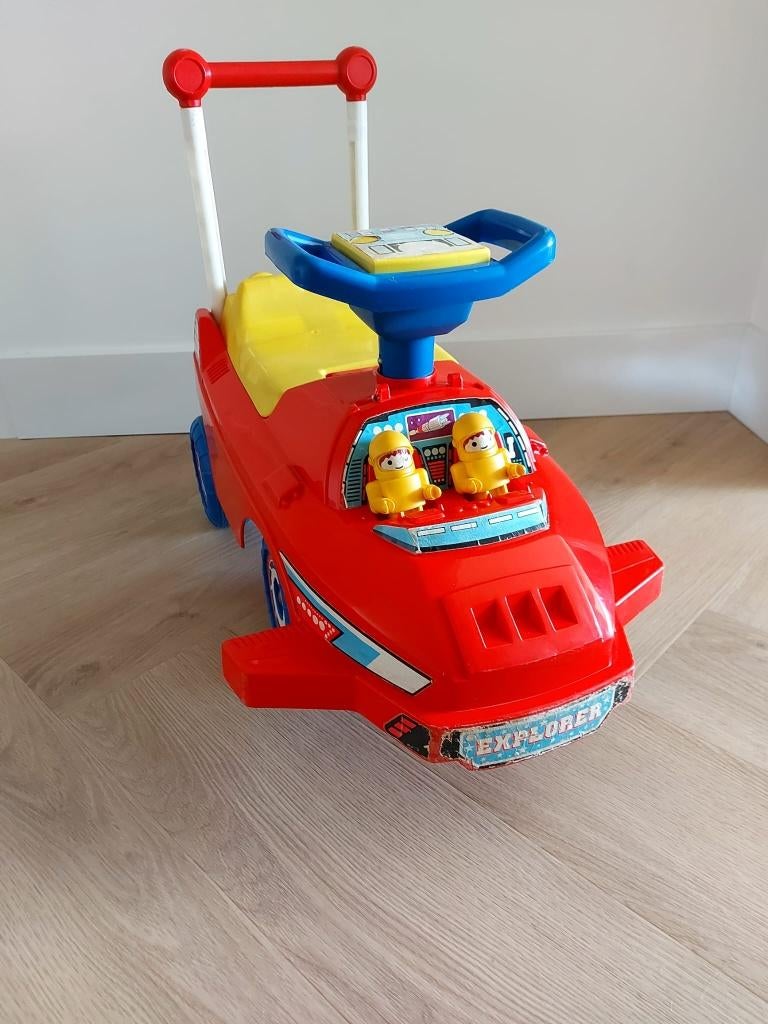 Vintage Retro Loopauto Speelauto 'Space Car' uit 1988, Ophalen, Gebruikt