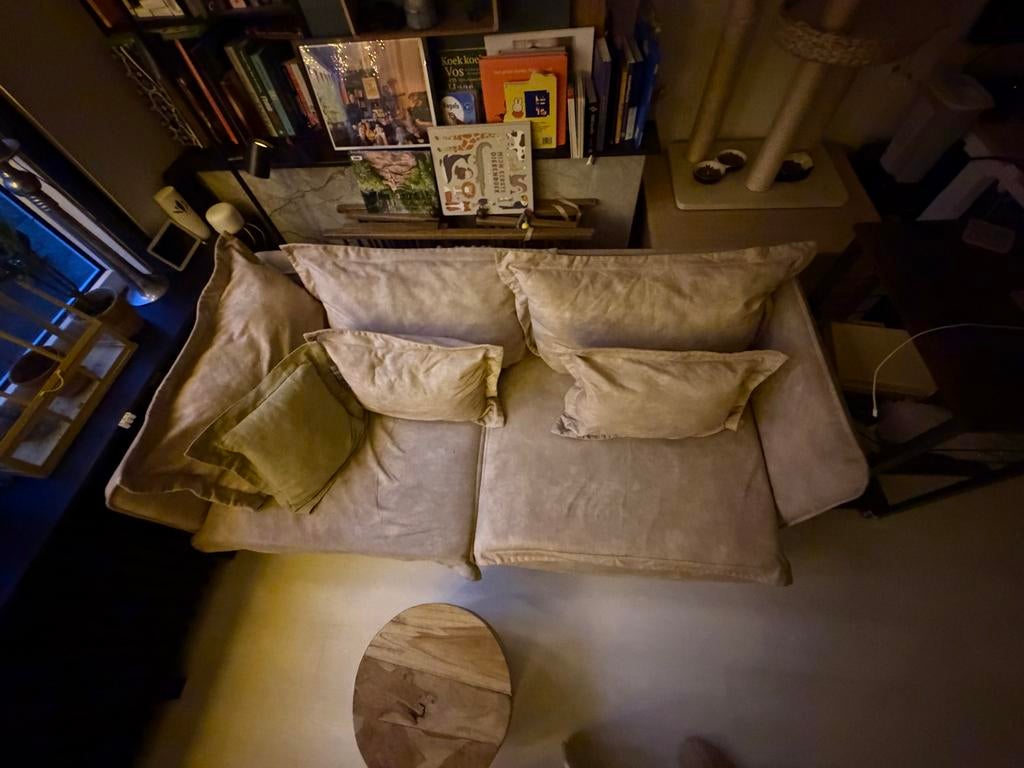 Soderhamn bank met Comfort Works hoes, Huis en Inrichting, Banken | Bankstellen, Ophalen, Gebruikt, Modern en uniek., Minder dan 75 cm