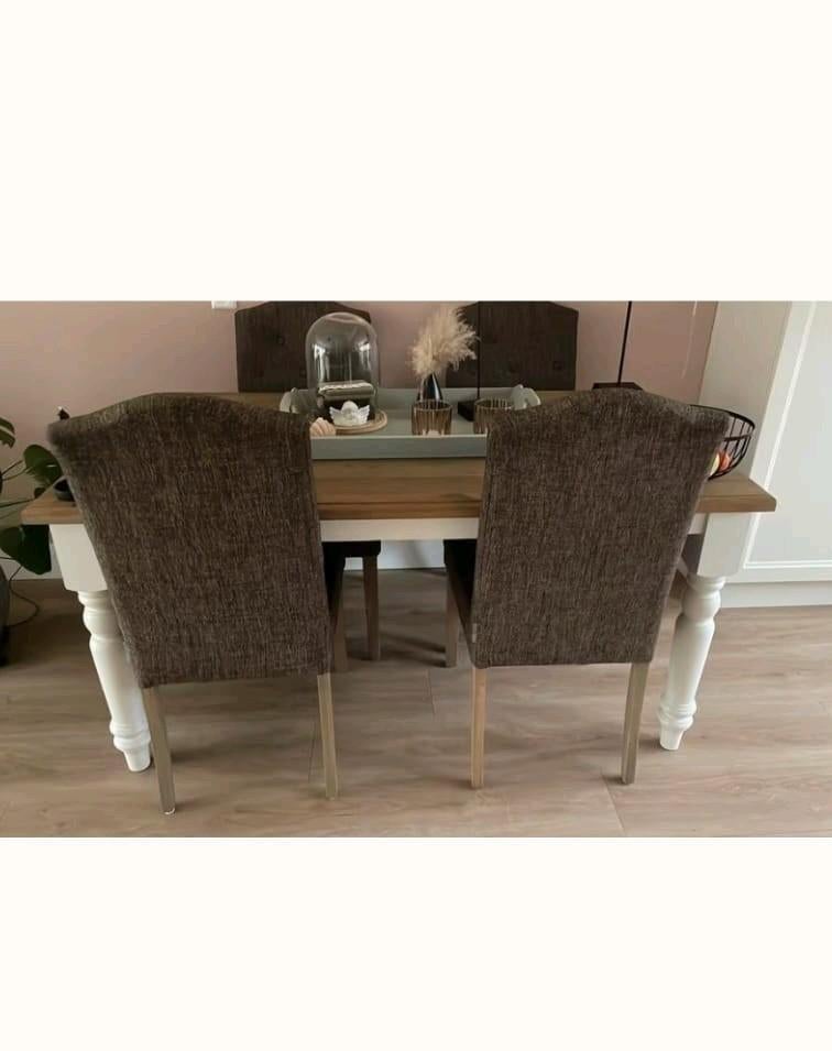Eettafel, Huis en Inrichting, Tafels | Eettafels, Ophalen, 100 tot 150 cm, 50 tot 100 cm, Zo goed als nieuw