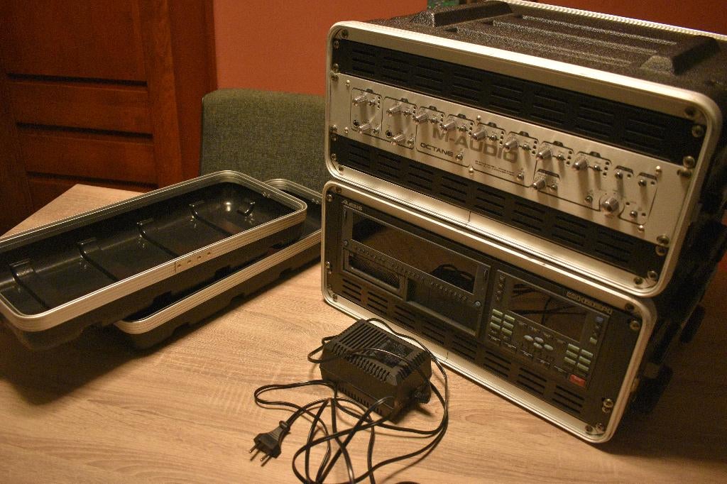 Alesis HD24 + M-Audio Octane | Complete 24-Track Rig in Case, Ophalen, Gebruikt, Audio