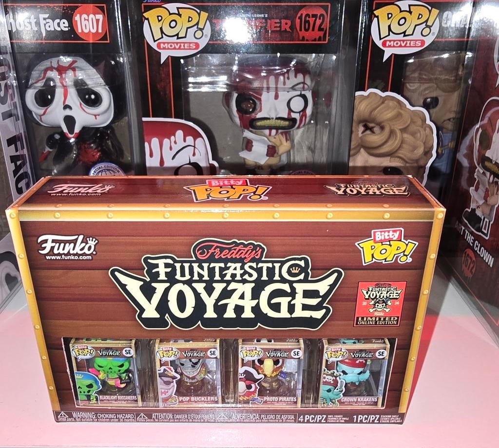 Funko Bitty Pop! Funtastic Voyage 4 stuks (Limited Edition), Ophalen of Verzenden, Nieuw