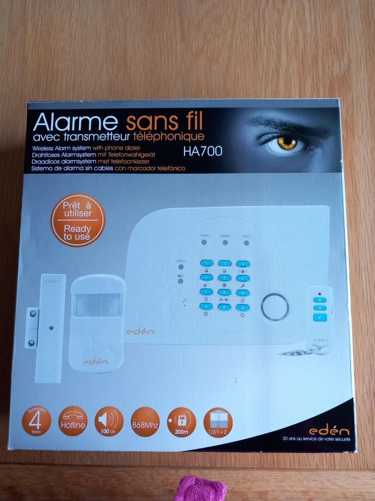 Draadloos Alarmsysteem Eden HA700, Ophalen of Verzenden, Compleet systeem, Draadloos