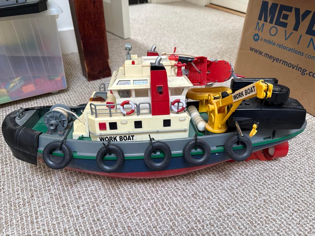 Radiografisch bestuurbare boot - Hobby project, Hobby en Vrije tijd, Modelbouw | Boten en Schepen, Gebruikt, Groter dan 1:32, Overige merken