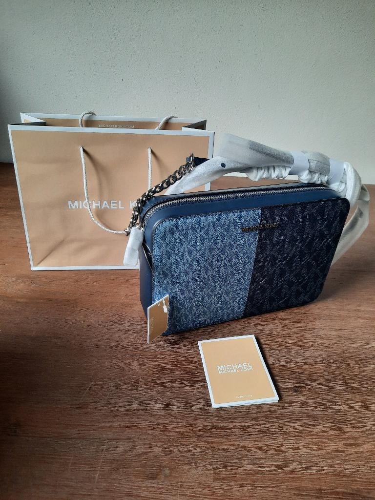 Michael kors handtas, Sieraden, Tassen en Uiterlijk, Tassen | Damestassen, Ophalen of Verzenden, Nieuw, Blauw, Handtas