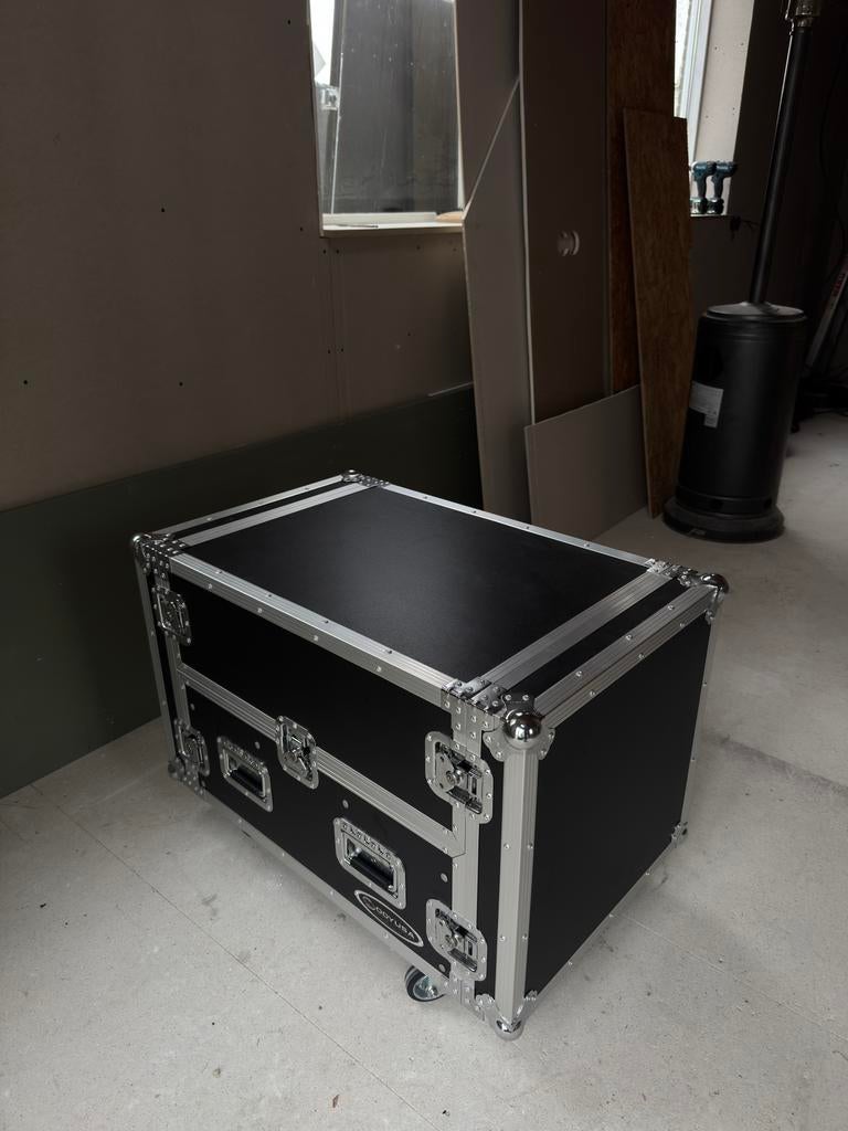 Flightcase met wielen 19 inch. Ecxl mengpaneel, Muziek en Instrumenten, Behuizingen en Koffers, Zo goed als nieuw, Overige instrumenten