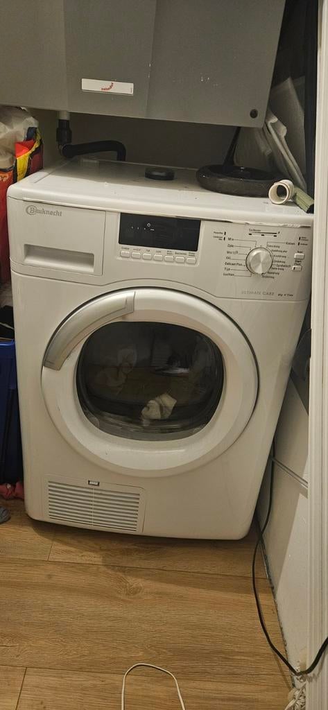 Bauknecht condensdroger, 6 tot 8 kg, Ophalen of Verzenden, 85 tot 90 cm