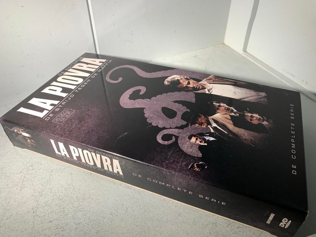 La Piovra - Complete Serie - Nieuwstaat, Cd's en Dvd's, Boxset, Ophalen of Verzenden, Nieuw in verpakking, Vanaf 12 jaar