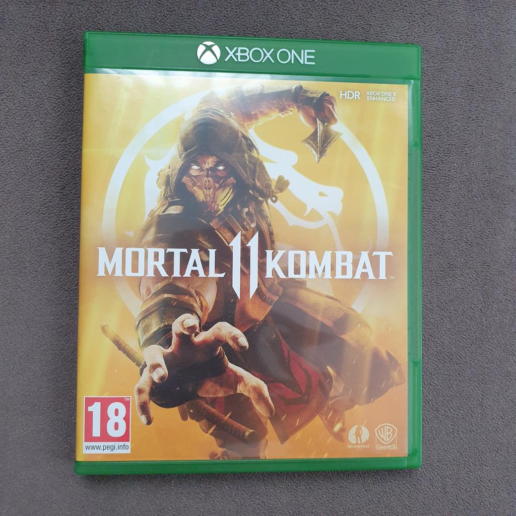 Mortal Kombat 11 - Xbox One, Spelcomputers en Games, Games | Xbox One, Zo goed als nieuw, Vechten, 2 spelers, Vanaf 18 jaar, Eén computer