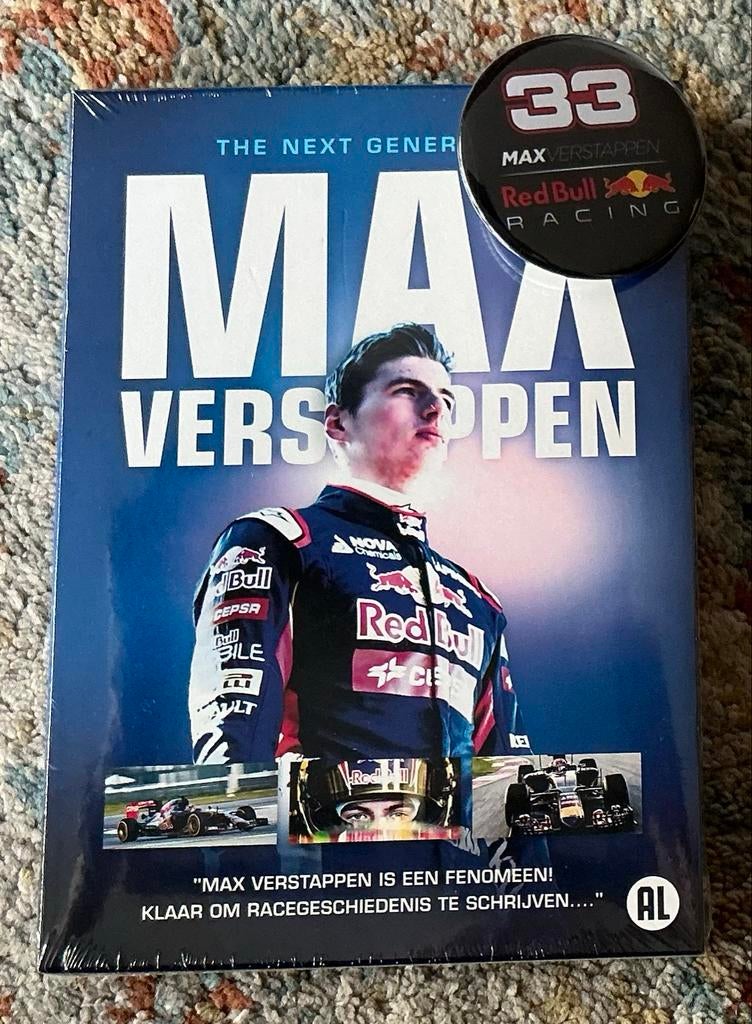 Max Verstappen Collectie: Boeken, DVD, Badge & Kranten, Ophalen of Verzenden, Zo goed als nieuw, Algemeen