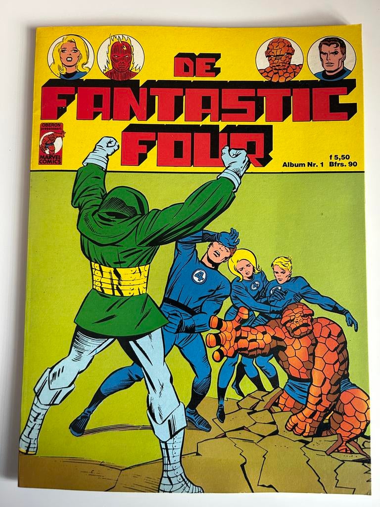 Fantastic Four - Nr. 1 (1979) - Oberon, Boeken, Eén stripboek, Ophalen of Verzenden, Gelezen