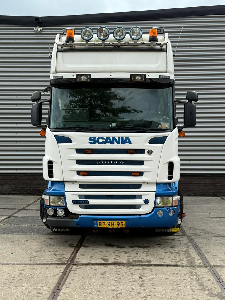 Scania R500 - V8 - 4x2 - 2004 - Euro 3 - Automaat, Auto's, Vrachtwagens, Automaat, Scania, Wit, Diesel