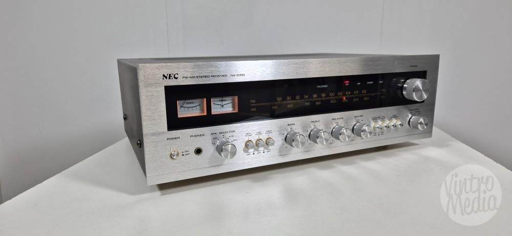 NEC NS-5350 Versterker | Receiver | Vintage | Phono | Stereo, Overige merken, Refurbished, Ophalen of Verzenden, Minder dan 60 watt