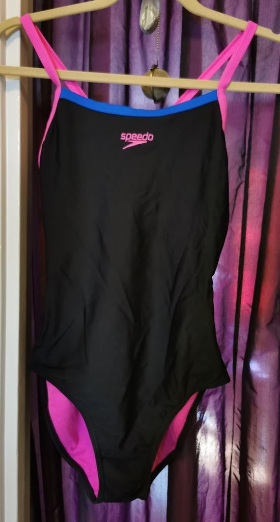 Speedo badpak, Ophalen, Zo goed als nieuw, Zwart, Badpak