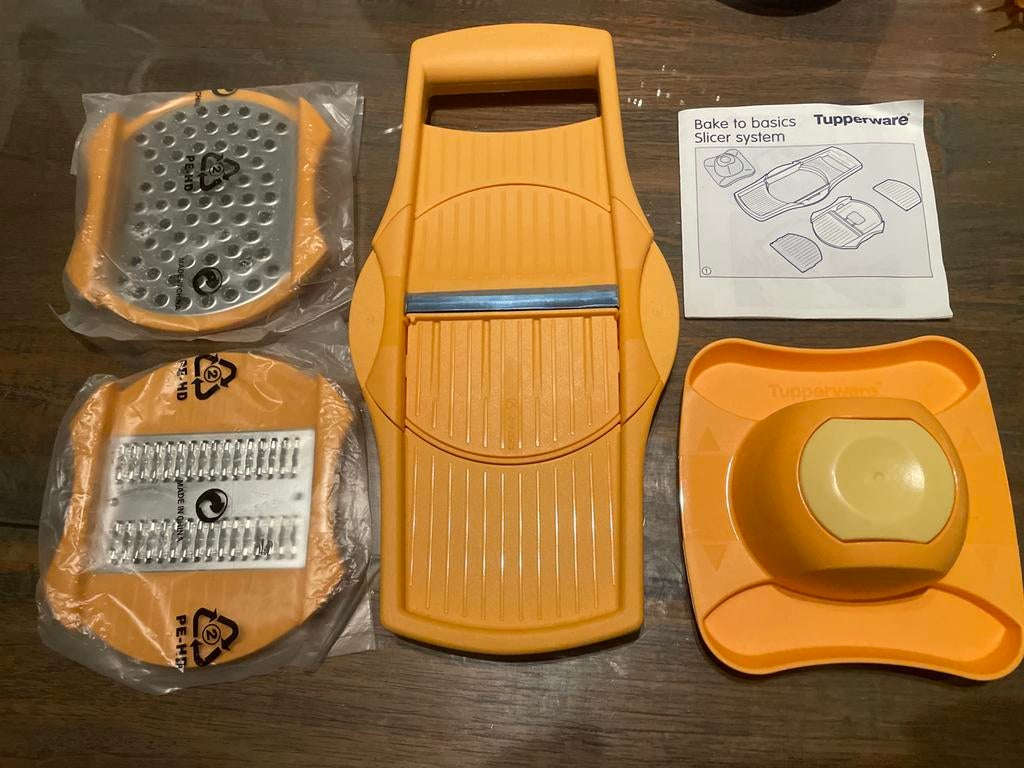 Tupperware Bake to Basics Slicer Systeem, Ophalen of Verzenden, Nieuw