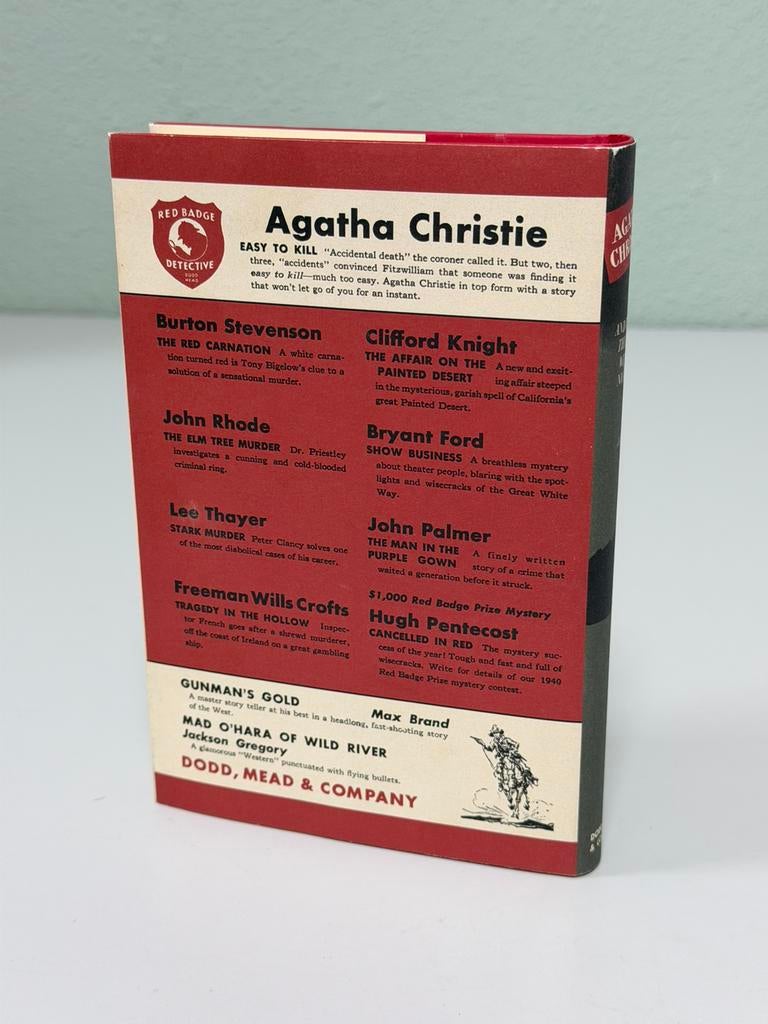 Agatha Christie And Then There Were None Facsimile 2012 zgan, Ophalen of Verzenden, Zo goed als nieuw