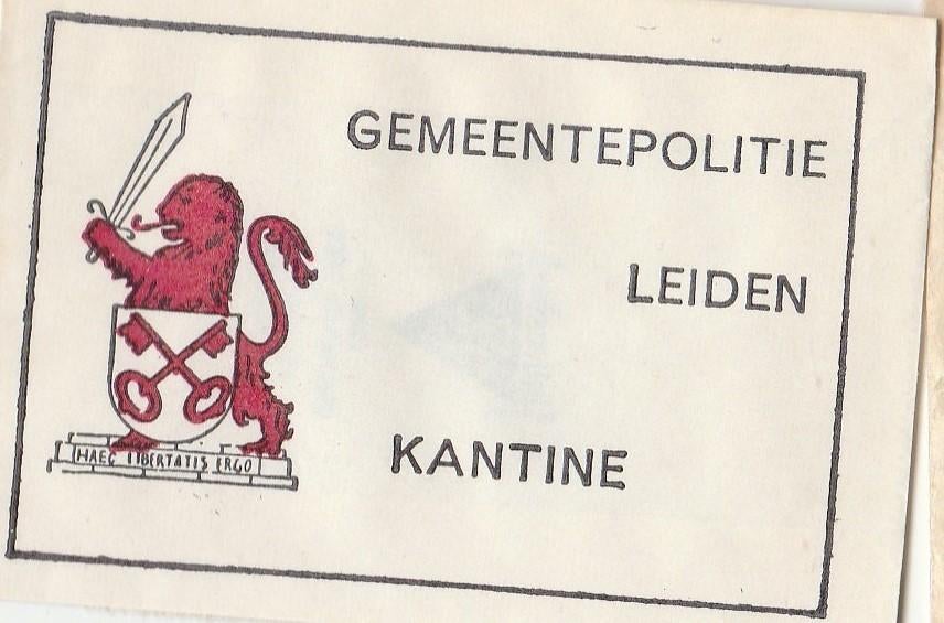 gemeentepolitie Leiden, Verzamelen, Ophalen of Verzenden