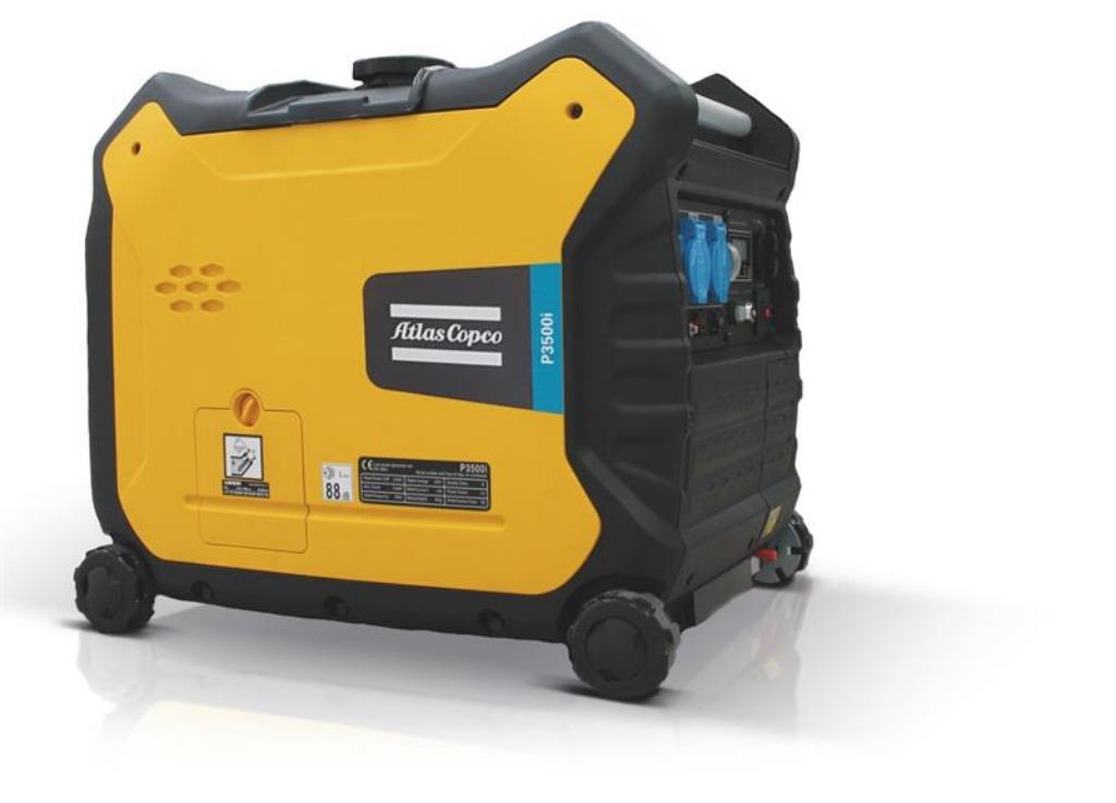 Nieuw Atlas Copco aggregaat - lichtmast - accupakket, Zakelijke goederen, Ophalen of Verzenden