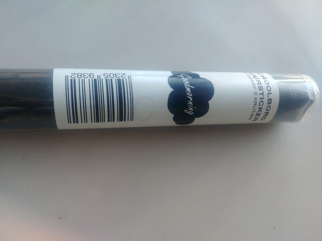 schoolbord muursticker, Ophalen of Verzenden, Nieuw, Wanddecoratie