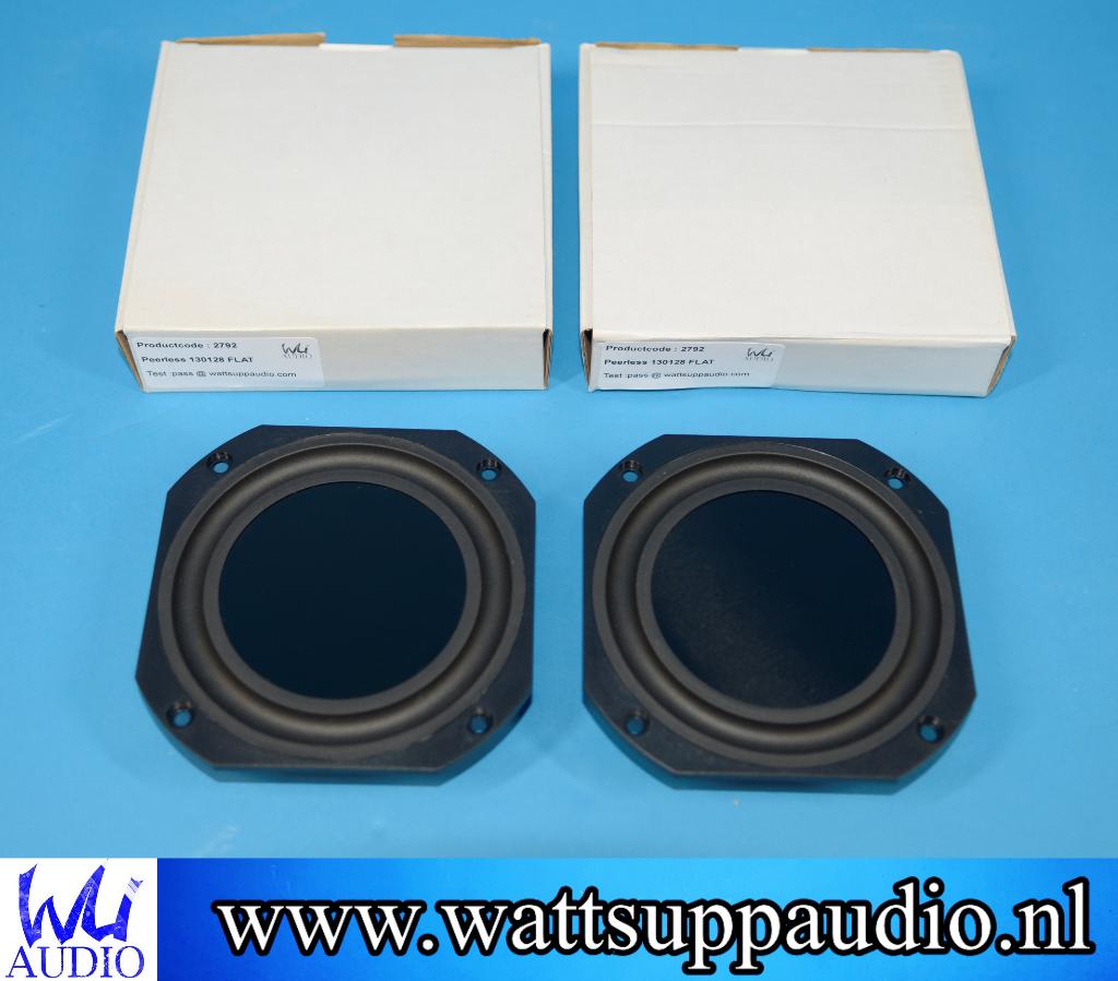 Peerless Tymphany FLT100N38-04 Speakers ( set van 2 )