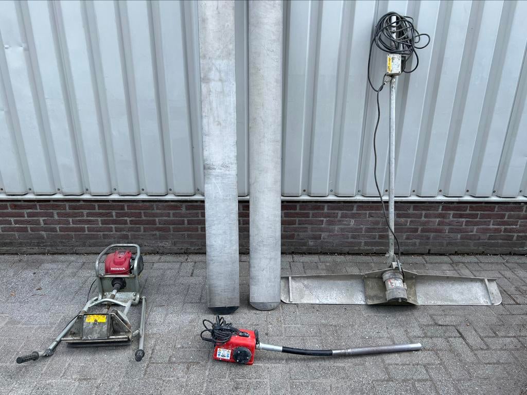 Diverse Trilspaan, Trilnaald VERHUUR, Zakelijke goederen, Machines en Bouw | Transport, Ophalen of Verzenden
