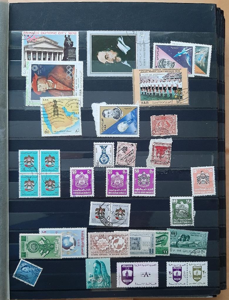 Postzegels Egypte stockboek (82), Postzegels en Munten, Postzegels | Volle albums en Verzamelingen, Ophalen of Verzenden, Buitenland