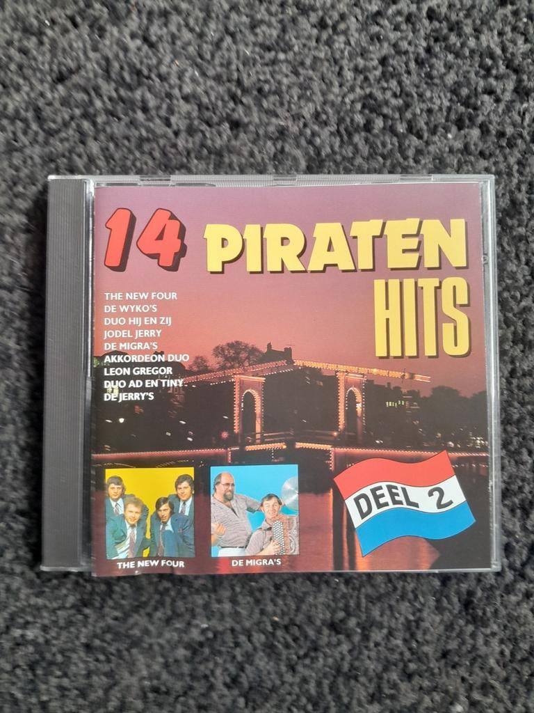 14 Piraten hits, Cd's en Dvd's, Cd's | Verzamelalbums, Ophalen of Verzenden, Zo goed als nieuw, Nederlandstalig