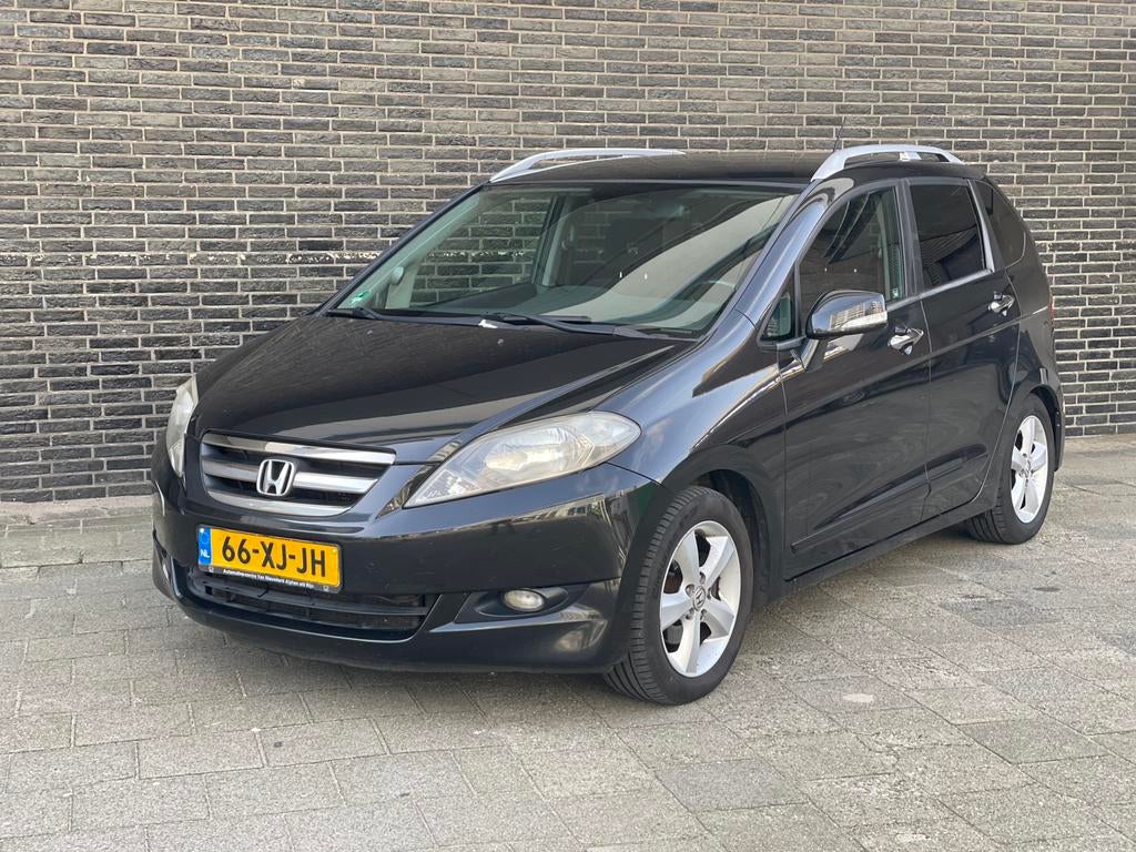 Honda FR-V 1.8 I Lifestyle 2007 6 Persoons Nap✅Apk Trekhaak, Stof, 4 cilinders, Zwart, Origineel Nederlands