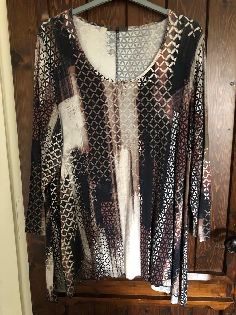 Exelle Tuniek Maat L, Ophalen of Verzenden, Zo goed als nieuw, Blouse of Tuniek