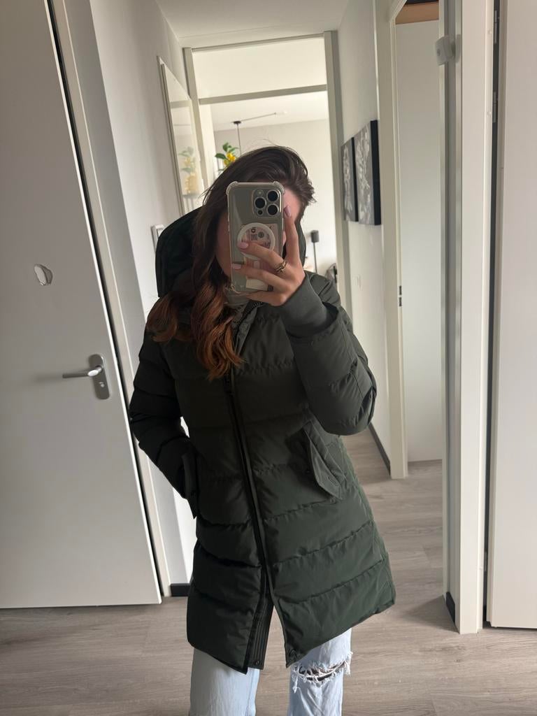 Airforce Jas maat S, Kleding | Dames, Jassen | Winter, Ophalen of Verzenden, Zo goed als nieuw, Maat 36 (S), Groen