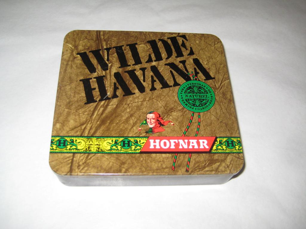 sigaren blikje hofnar wilde havana, Verzamelen, Ophalen of Verzenden, Zo goed als nieuw, Overige