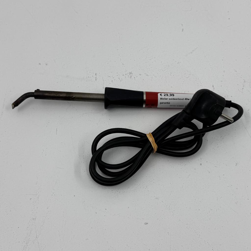 Weller soldeerbout 40w | Met garantie, Gebruikt, Dordrecht@usedproducts.nl, Toulonselaan 72, Ophalen of Verzenden
