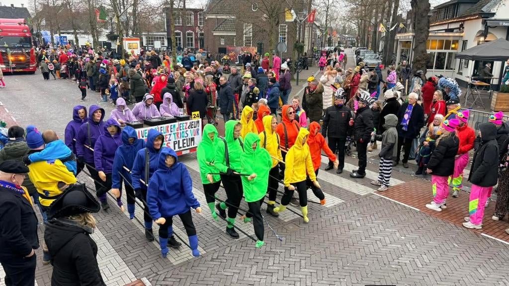 Carnaval loopgroep of act voor diverse gelegenheden, Ophalen of Verzenden, Zo goed als nieuw, Carnaval
