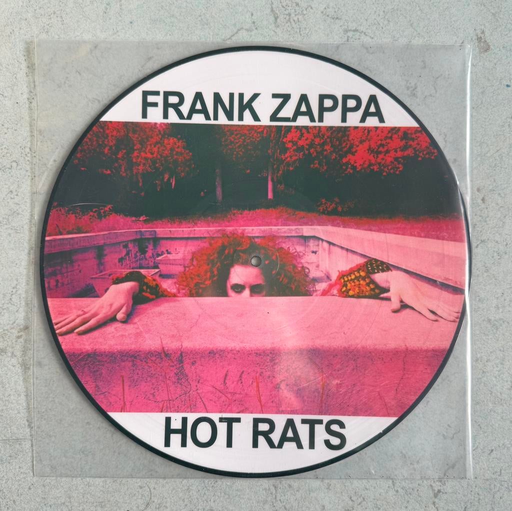 Frank Zappa - Hot Rats picture disc, Cd's en Dvd's, Vinyl | Rock, Ophalen of Verzenden, Zo goed als nieuw, 12 inch