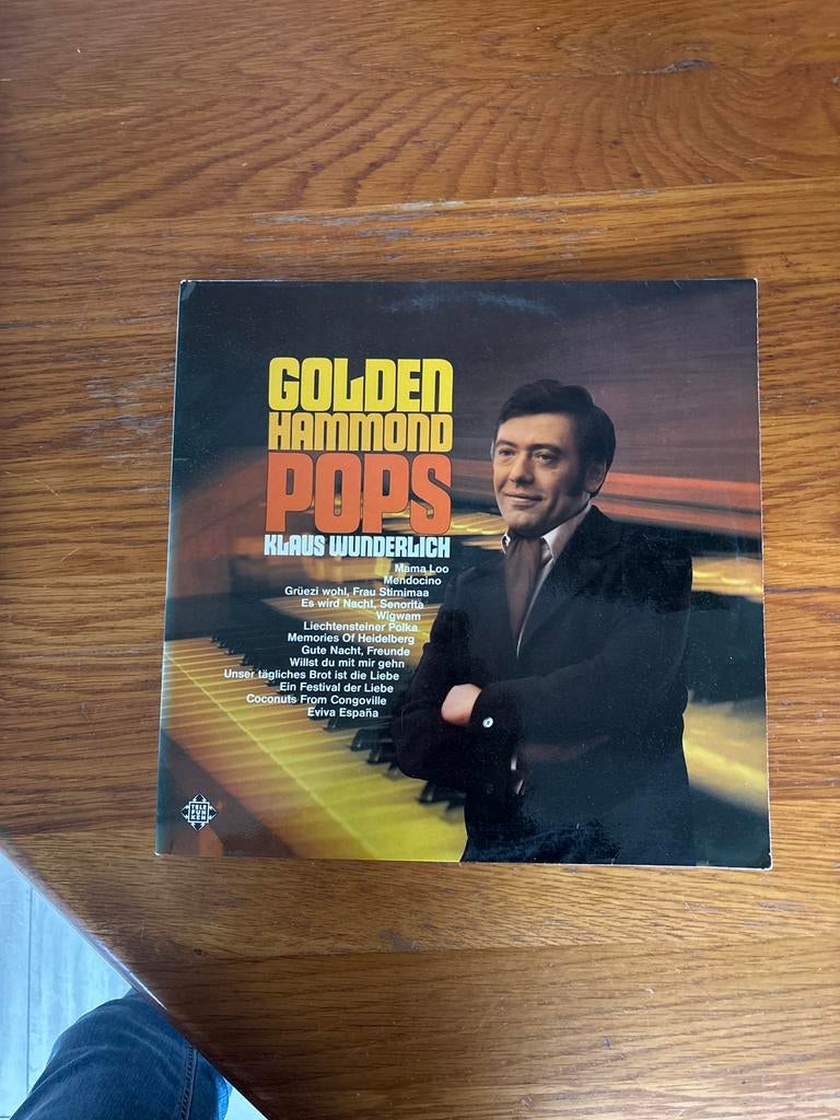 Golden Hammond Pops - Klaus Wunderlich LP, Ophalen of Verzenden, Zo goed als nieuw, 12 inch, Overige genres
