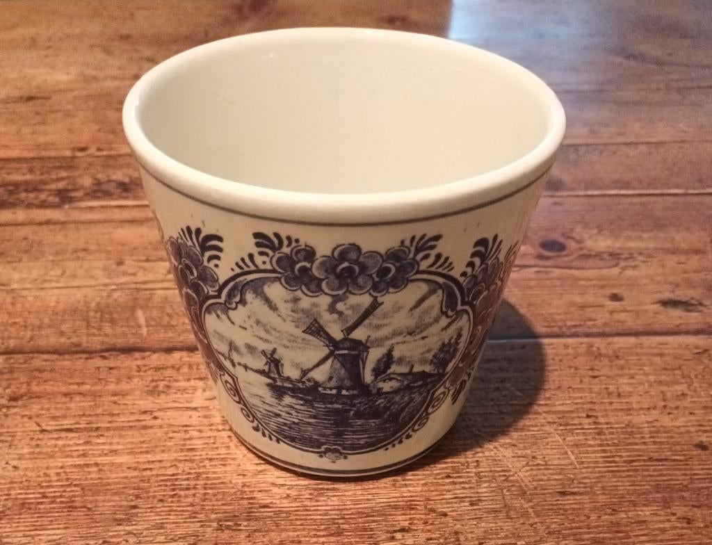 BLOEMPOT, Planter Delft Blauw, Ophalen of Verzenden