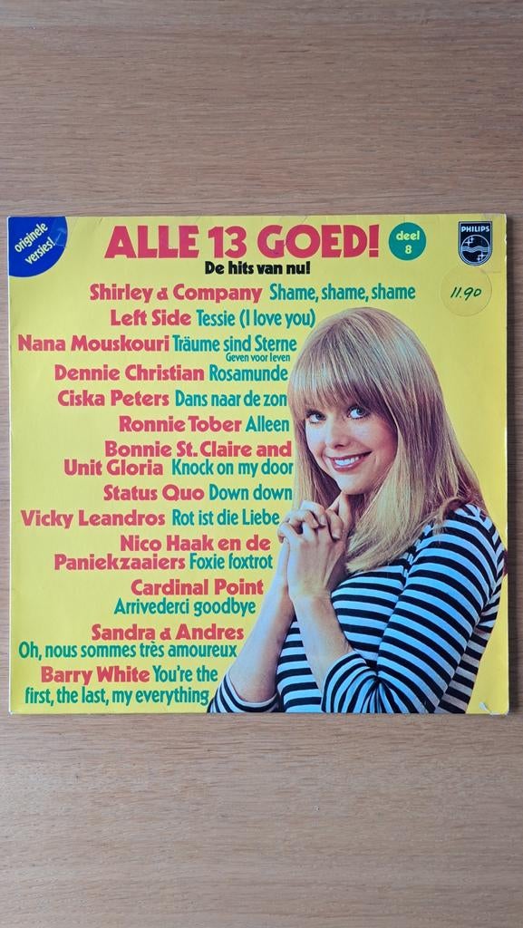 LP Alle 13 goed - div., Cd's en Dvd's, Vinyl | Verzamelalbums, Ophalen, Zo goed als nieuw, 12 inch, Pop