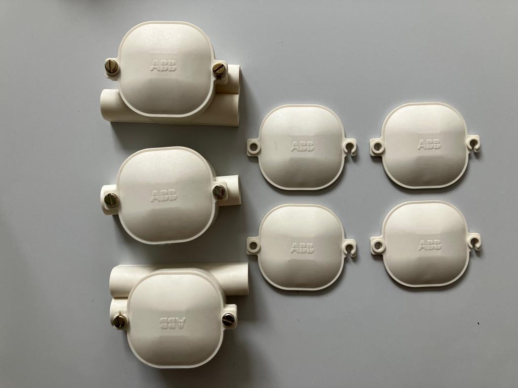 3 ABB Topdozen – Lasdozen en 4 losse deksels, Ophalen of Verzenden, Nieuw