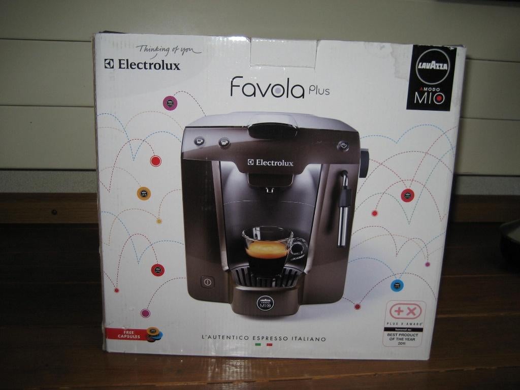 Lavazza favela electrolux espressomachine, Ophalen of Verzenden, Gebruikt