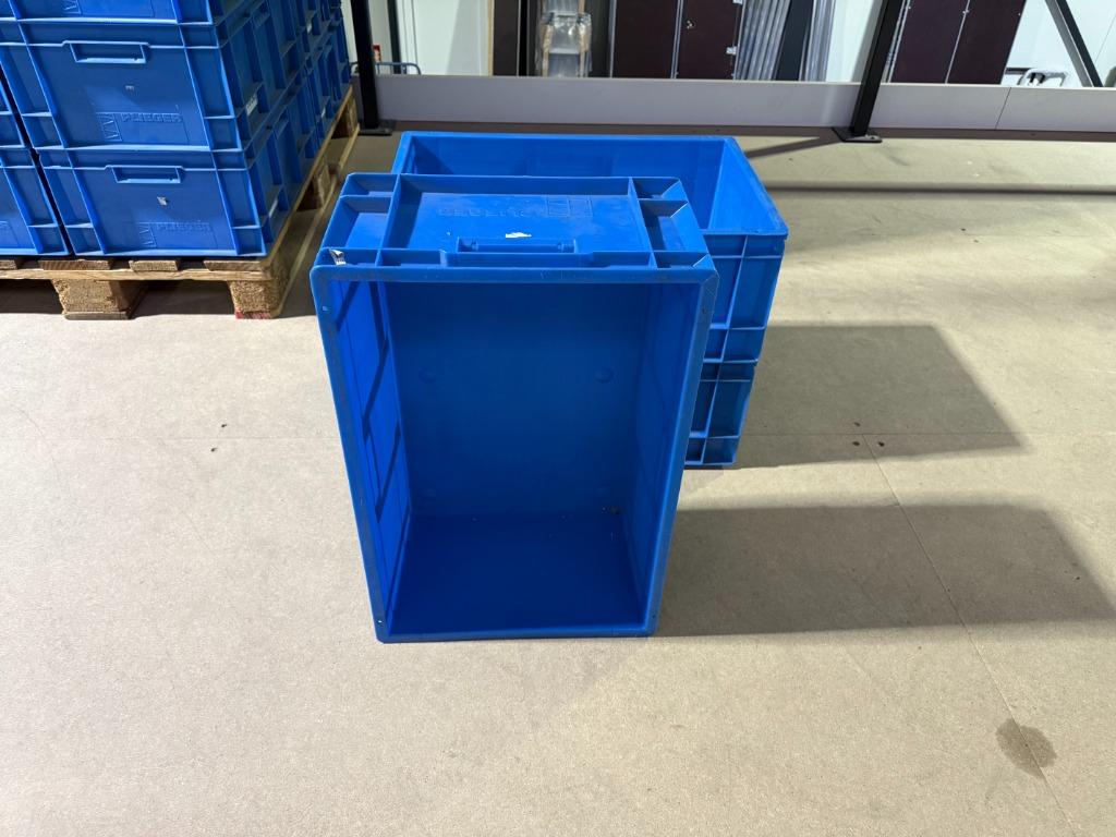 kunststofbakken / stapelbakken 60x40x24, Doe-het-zelf en Verbouw, Kratten en Dozen, Gebruikt, 40 tot 60 cm, 50 tot 75 cm, Minder dan 35 cm