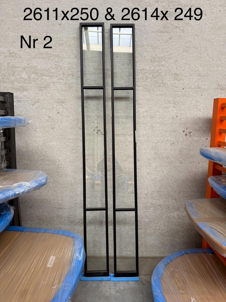 Diverse maten losse stalen panelen /wandafscheiding outlet 1, Overige materialen, Firma Hout en Staal, 20 tot 50 mm, Ophalen of Verzenden