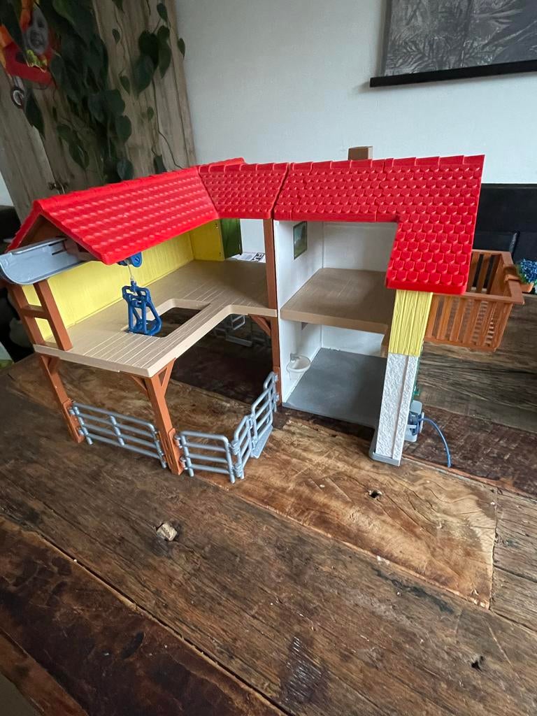 Schleich Farm World Boerderij 42407 - Compleet!, Ophalen of Verzenden, Zo goed als nieuw, Overige typen