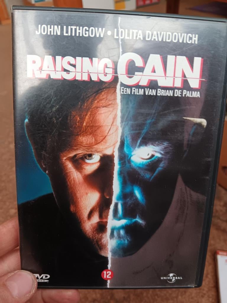 Raising Cain dvd nieuw thriller, Vanaf 16 jaar, Ophalen of Verzenden, Zo goed als nieuw