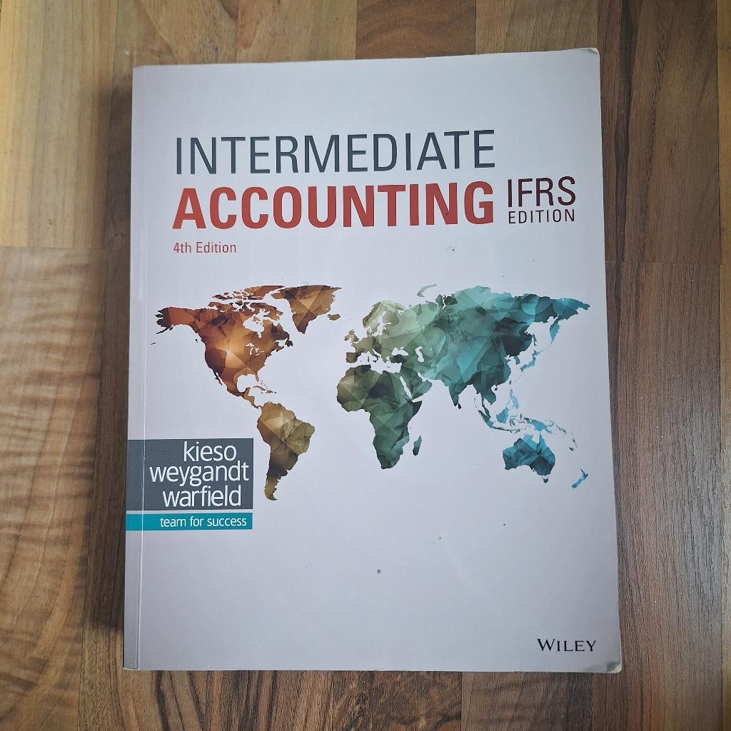 Intermediate accounting. IFRS edition (4th edition)., Verzenden, Zo goed als nieuw, Wiley, Accountancy en Administratie