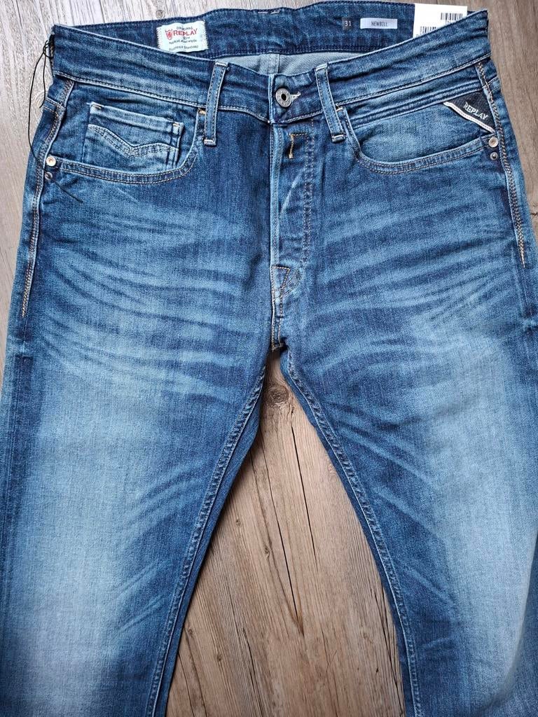 REPLAY New Bill jeans W31 L34 3 voor €139,95, Blauw, Nieuw, W32 (confectie 46) of kleiner, Ophalen of Verzenden