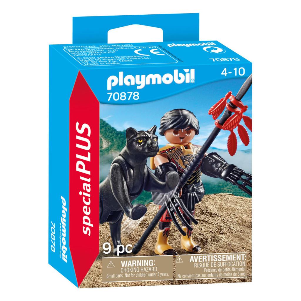 Playmobil: 70878 Krijger met Panter, Kinderen en Baby's, Speelgoed | Playmobil, ., Nieuw, Ophalen of Verzenden, .