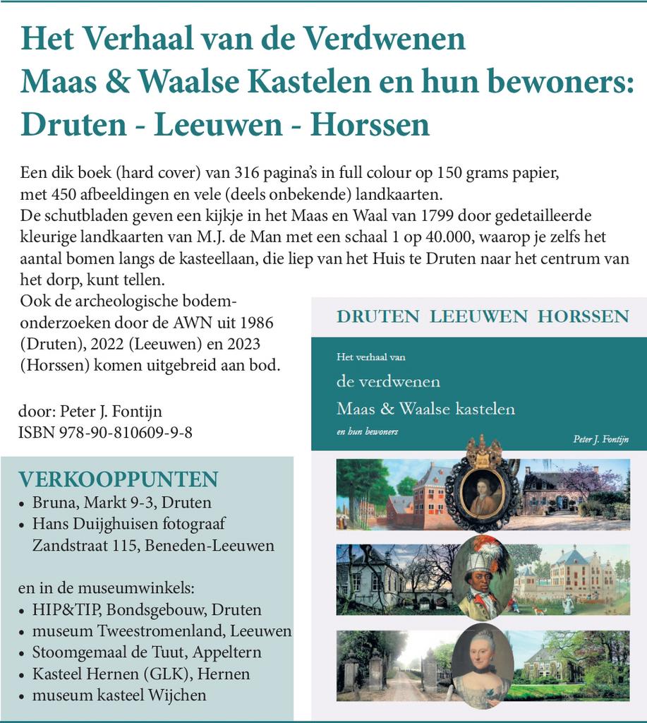 DAG VAN HET KASTEEL (Maas en Waalse Kastelen), 20e eeuw of later, Nieuw, Ophalen of Verzenden, Peter J. Fontijn